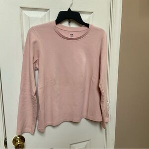 UNIGLO women’s Pink Long Sleeve Top